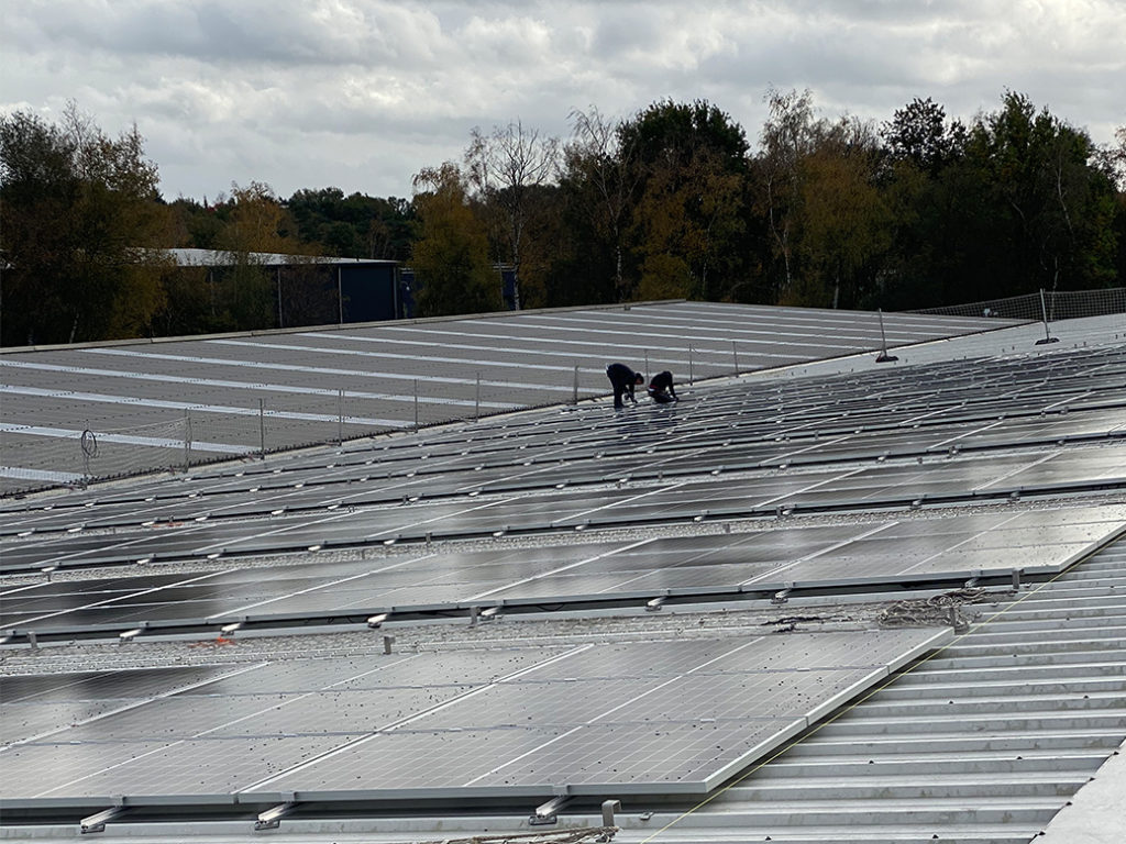 Zonnepanelen bedrijven